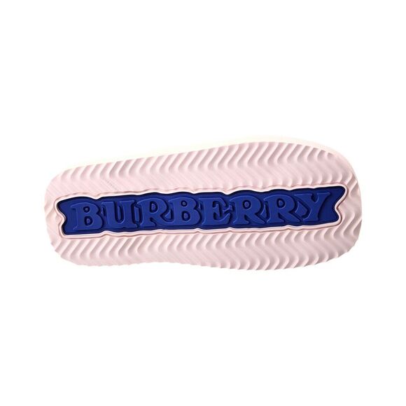 Burberry Ekd Slab Leather Slide, Pink - Picture 4 of 5